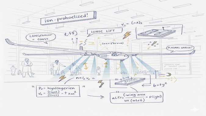 iyonik itki-pervanesiz drone teknolojisi